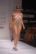 Model walk the ramp for Masaba Shivan Naresh Show at lakme fashion week 2012 on 2nd March 2012 (10).JPG